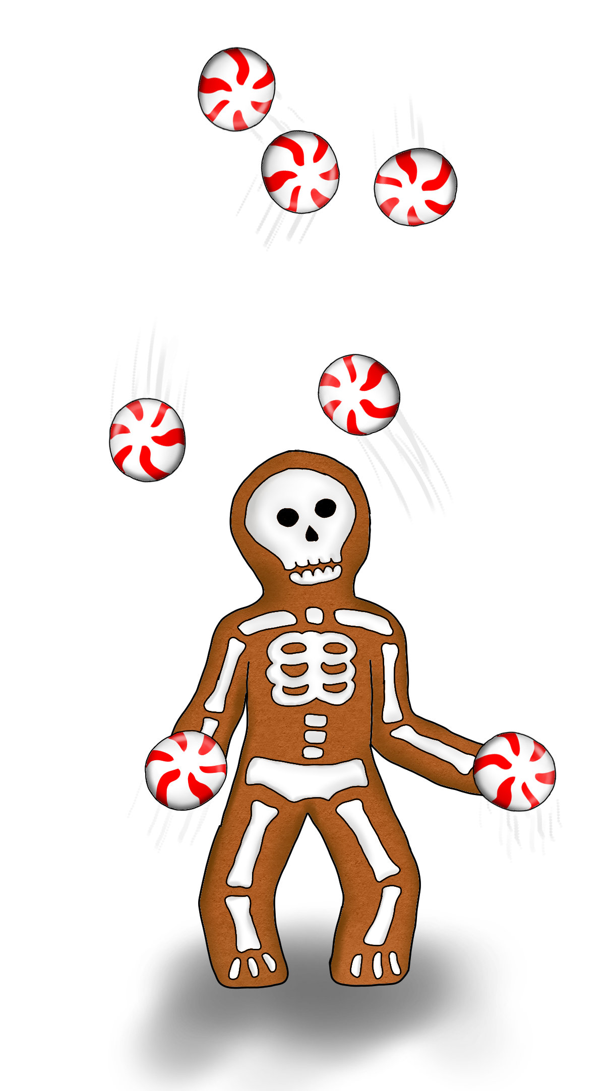 mr. gingerbones juggling